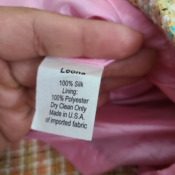 Leona By Lauren Leonard Tweed Shorts sz 8 - Picture 3 of 7